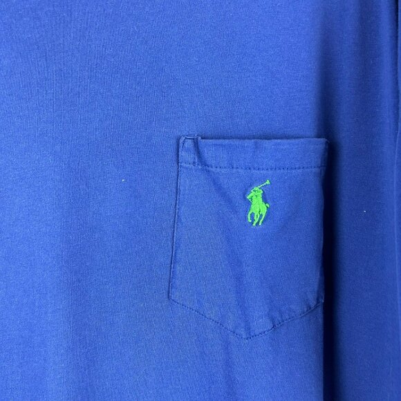 Polo Ralph Lauren 2 Pack T Shirts Men XL‎ Blue Gray Crew Neck Short Sleeves Pony - Picture 5 of 13